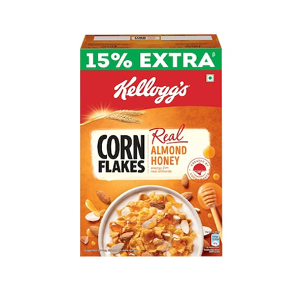 Kelloggs Corn Flakes Real Almond Honey